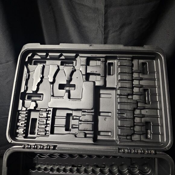 Pittsburgh 301 Piece Mechanic's Tool Set Case Only - SAE & Metric Garage Repair - Picture 8 of 13